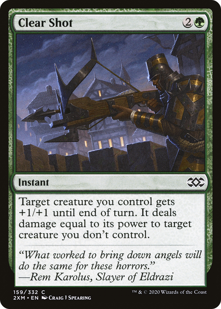 Clear Shot (2XM-159)  - Double Masters