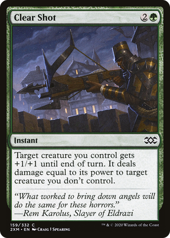 Clear Shot (2XM-159)  - Double Masters
