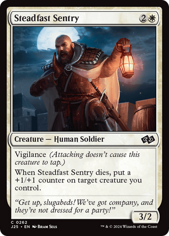 Steadfast Sentry (J25-262)  - Foundations Jumpstart