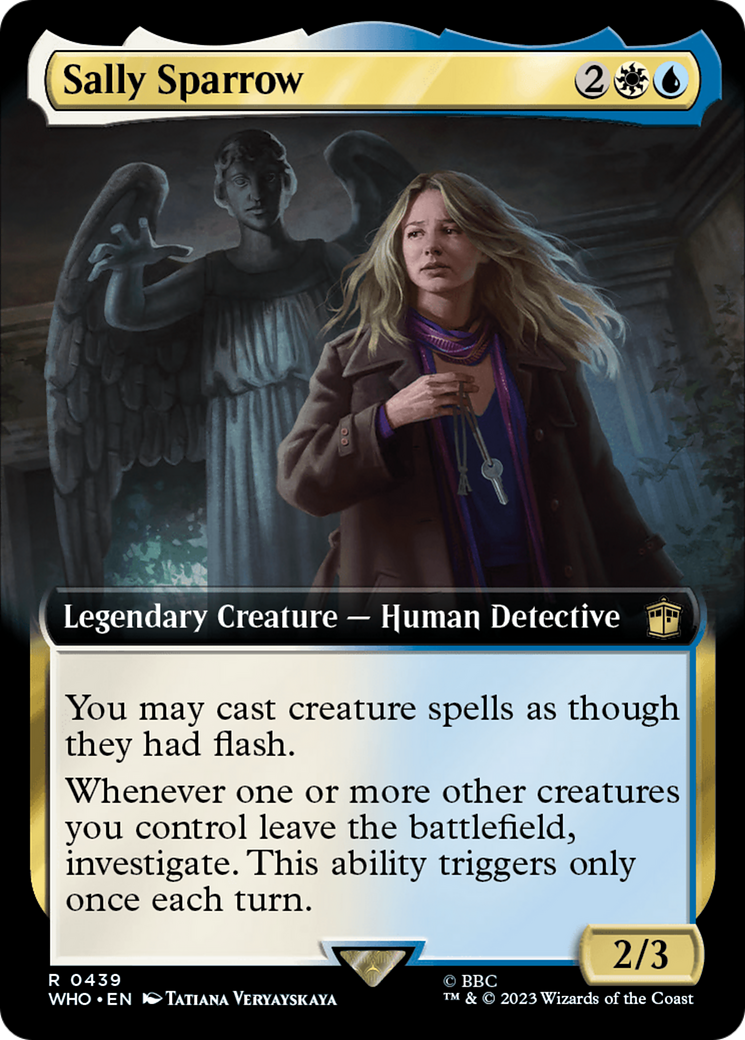 Sally Sparrow (Extended Art) (WHO-439)  - Doctor Who: (Extended Art)