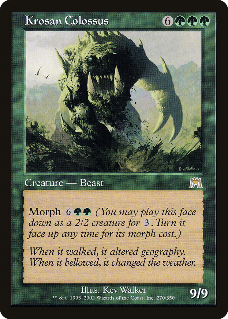Krosan Colossus (ONS-270)  Foil - Onslaught