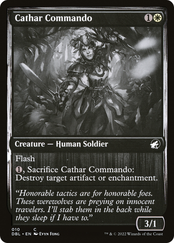 Cathar Commando (DBL-010)  - Innistrad: Double Feature