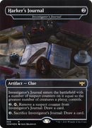 Harker's Journal - Investigator's Journal (VOW-345)  - Innistrad: Crimson Vow / Harker's Journal (Borderless)