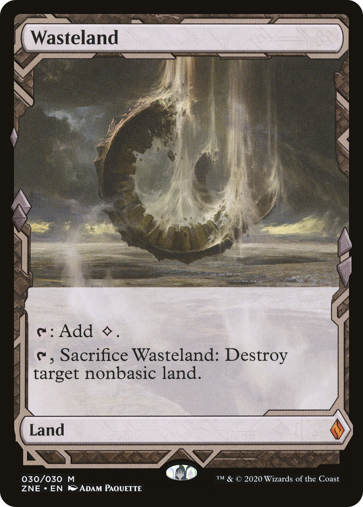 Wasteland (ZNE-030)  - Zendikar Rising Expeditions