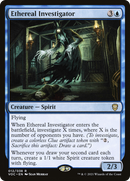 Ethereal Investigator (VOC-012)  - Crimson Vow Commander