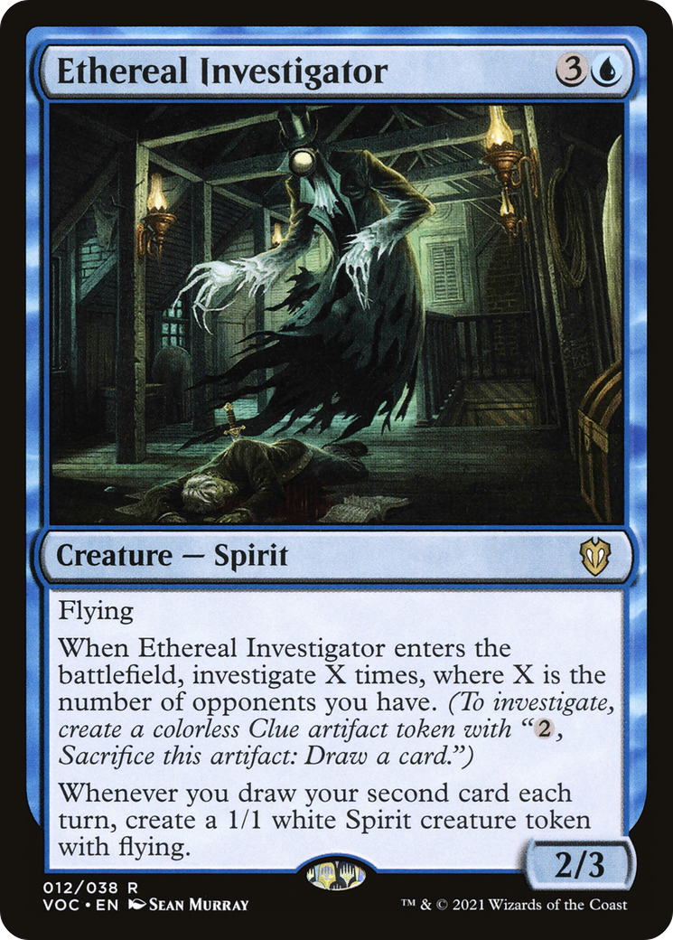 Ethereal Investigator (VOC-012)  - Crimson Vow Commander