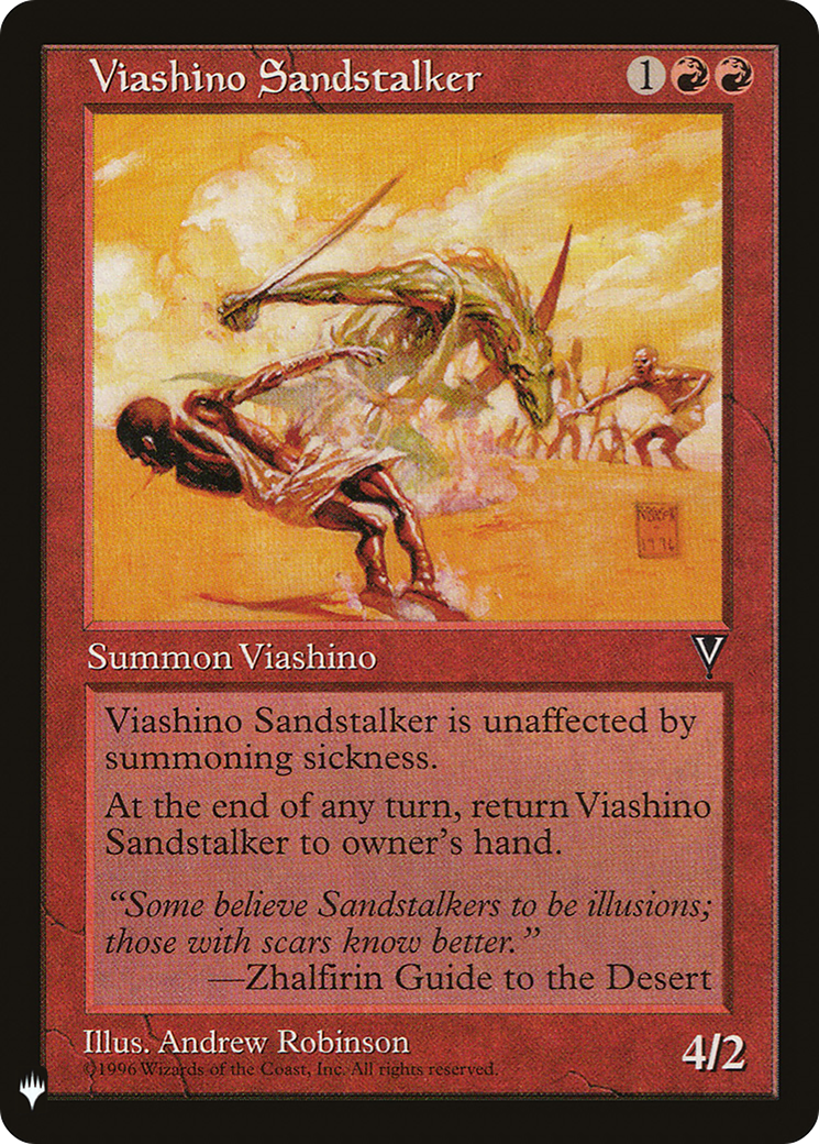 Viashino Sandstalker (LIST-VIS-100)  - The List