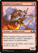 Viashino Pyromancer (M19-166) - Core Set 2019 Foil