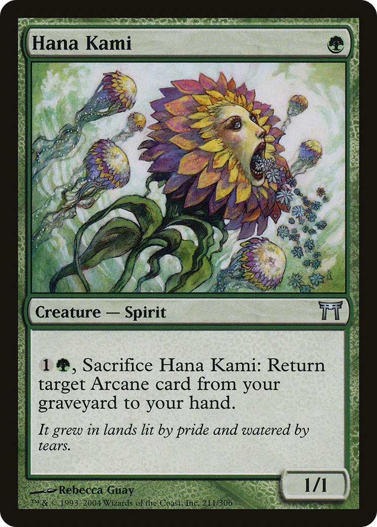 Hana Kami (CHK-211)  Foil - Champions of Kamigawa