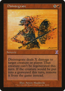 Disintegrate (TSB-058)  - Time Spiral Timeshifted