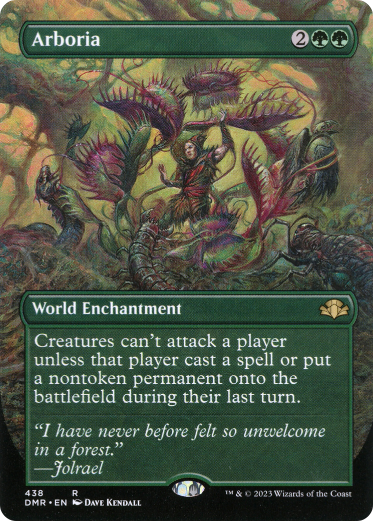 Arboria (Borderless) (DMR-438)  Foil - Dominaria Remastered