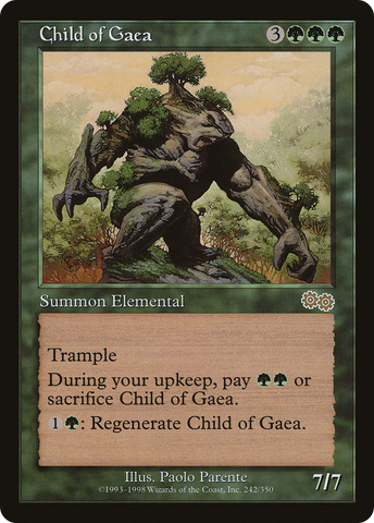 Child of Gaea (USG-242)  - Urza's Saga