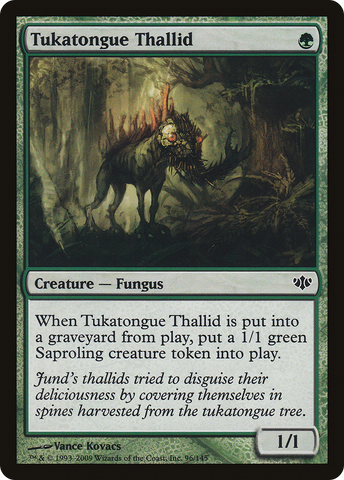 Tukatongue Thallid (CON-096)  Foil - Conflux