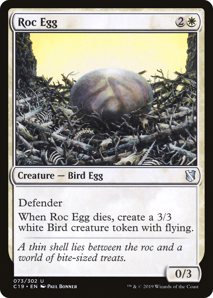 Roc Egg (C19-073)  - Commander 2019