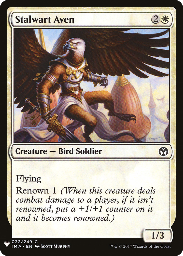 Stalwart Aven (LIST-IMA-32)  - The List