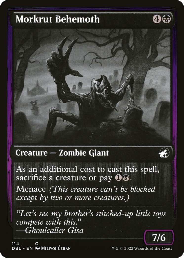 Morkrut Behemoth (DBL-114)  - Innistrad: Double Feature