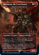 Archaeon the Everchosen - Najeela, the Blade-Blossom (Borderless) (SLD-1032) - Secret Lair Drop / Archaeon the Everchosen (Borderless)