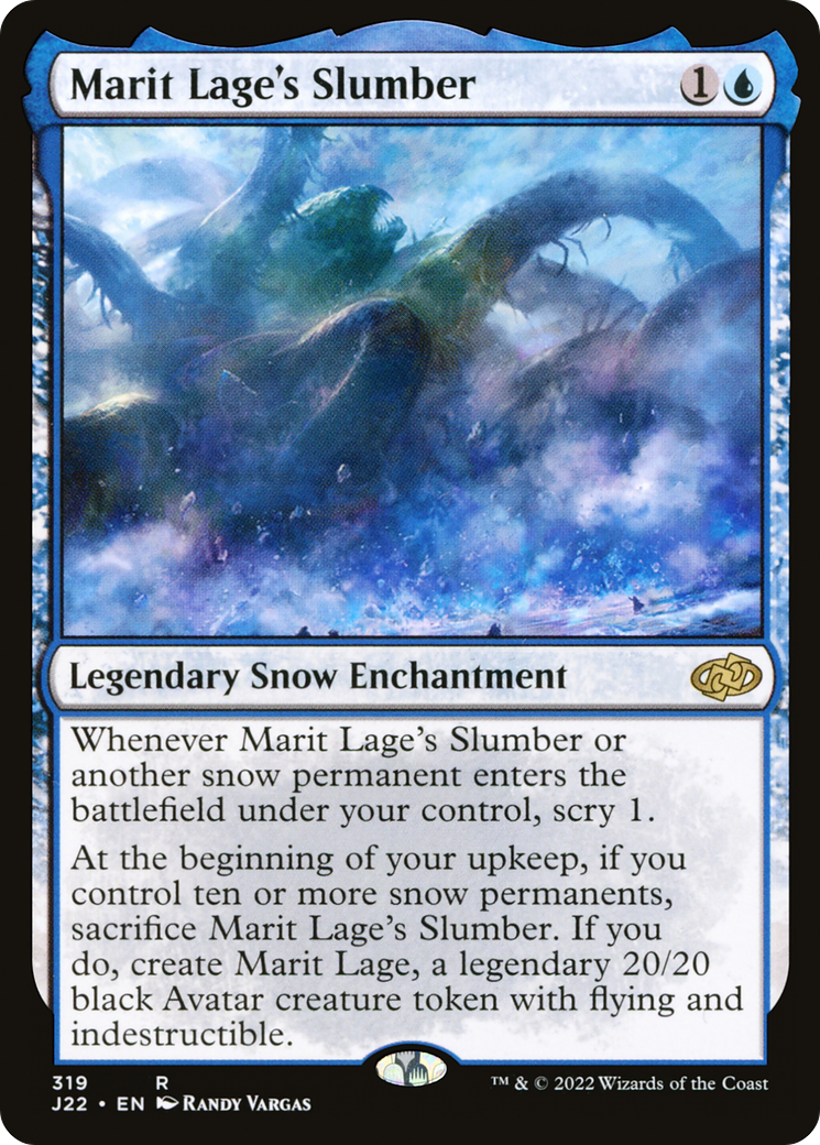 Marit Lage's Slumber (J22-319)  - Jumpstart 2022: (snow)