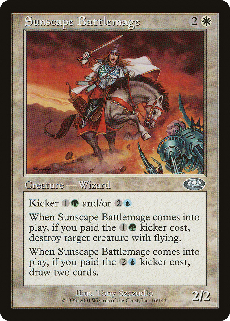 Sunscape Battlemage (PLS-016) - Planeshift