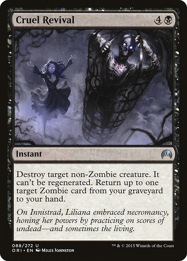 Cruel Revival (ORI-088)  Foil - Magic Origins