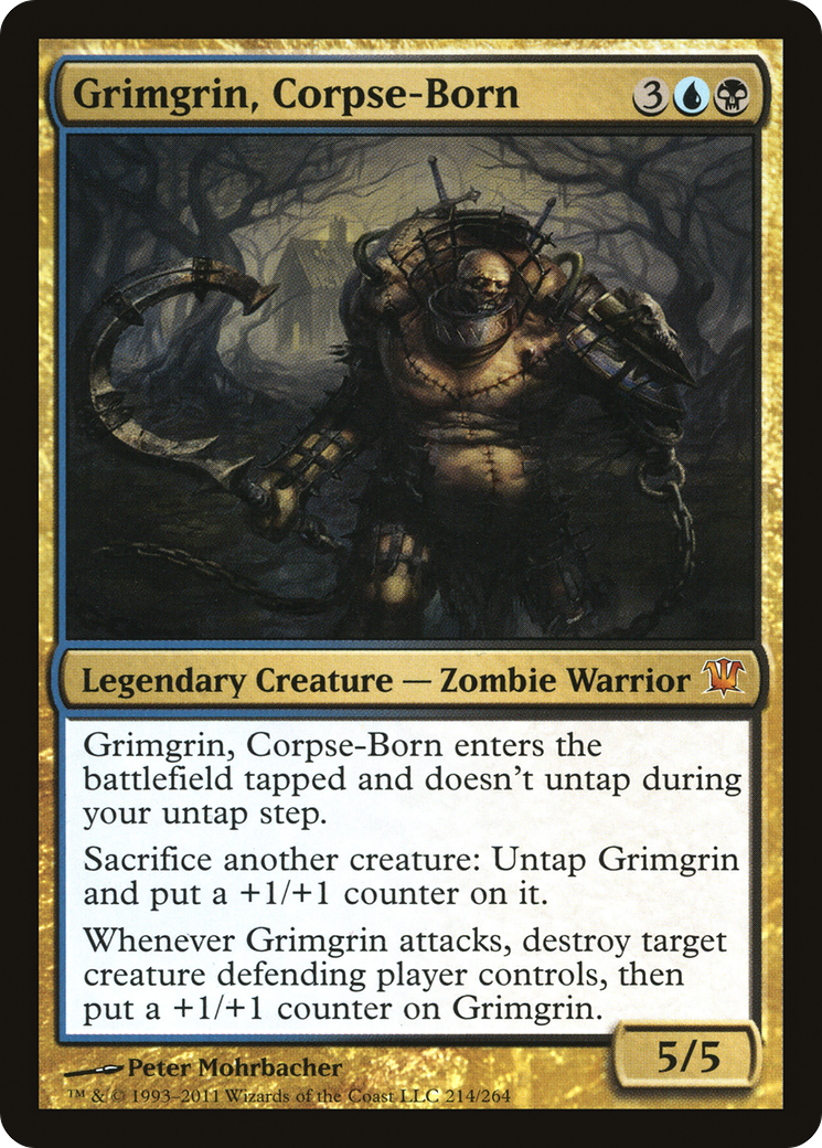 Grimgrin, Corpse-Born (ISD-214)  Foil - Innistrad
