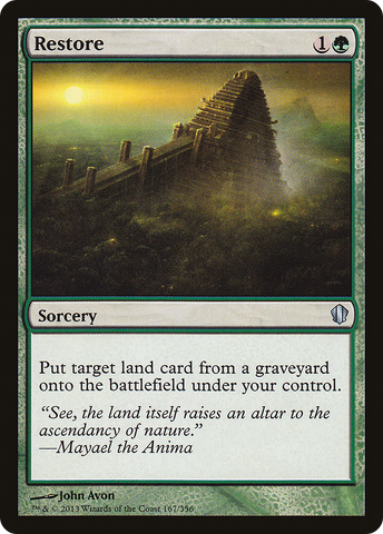 Restore (C13-167)  - Commander 2013