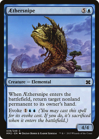 Aethersnipe (MM2-039)  Foil - Modern Masters 2015