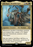 Sek'Kuar, Deathkeeper (CMM-354)  Foil - Commander Masters