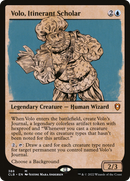 Volo, Itinerant Scholar (Showcase) (CLB-388) - Commander Legends: Battle for Baldur's Gate: (Showcase) Foil