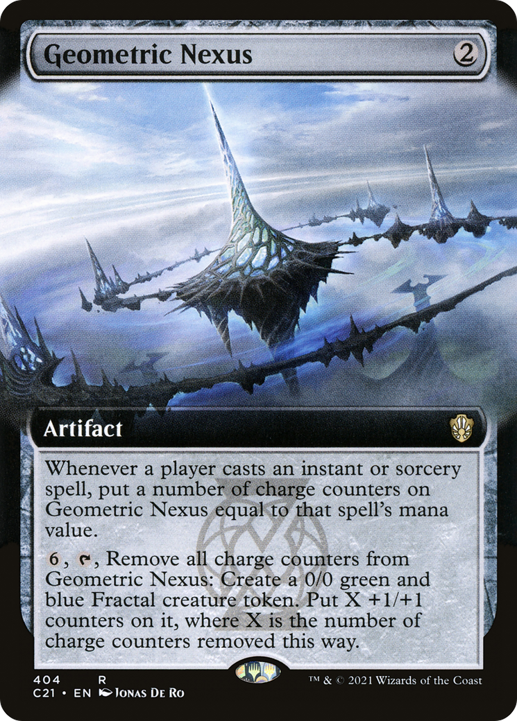 Geometric Nexus (Extended Art) (C21-404)  - Commander 2021: (Extended Art)