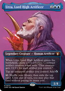 Urza, Lord High Artificer (Borderless) (CMM-674)  Foil - Commander Masters