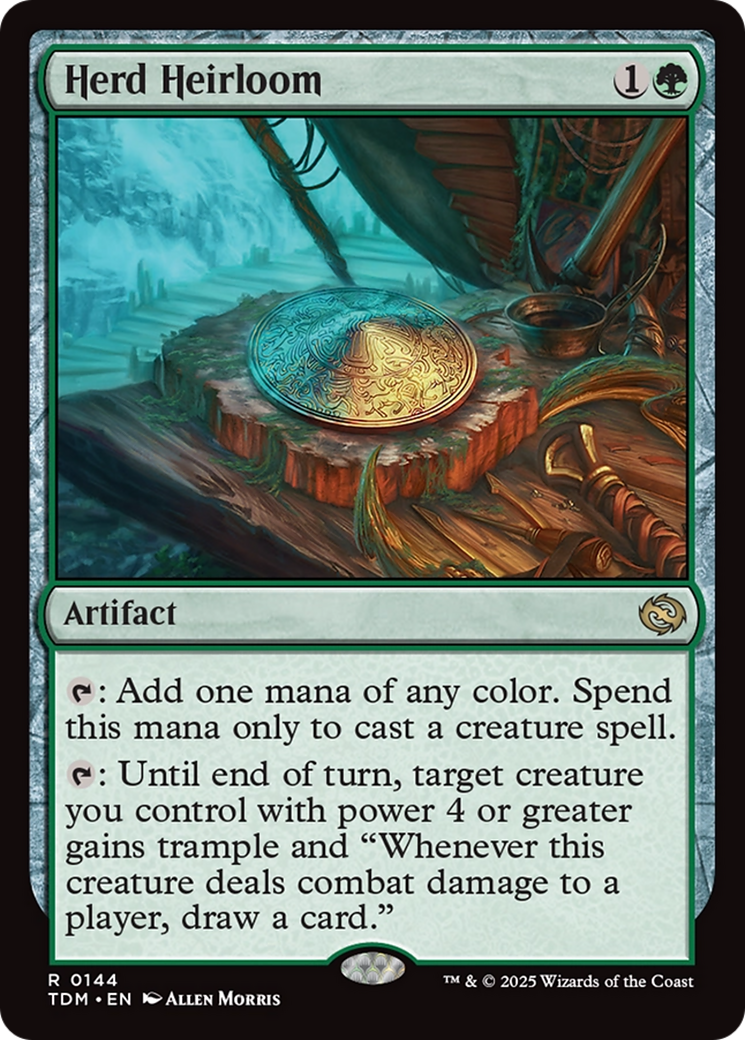 Herd Heirloom (TDM-144)  Foil - Tarkir: Dragonstorm