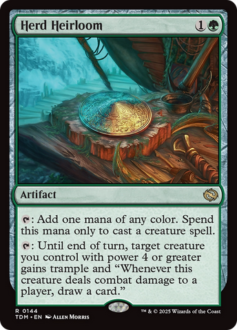 Herd Heirloom (TDM-144)  Foil - Tarkir: Dragonstorm