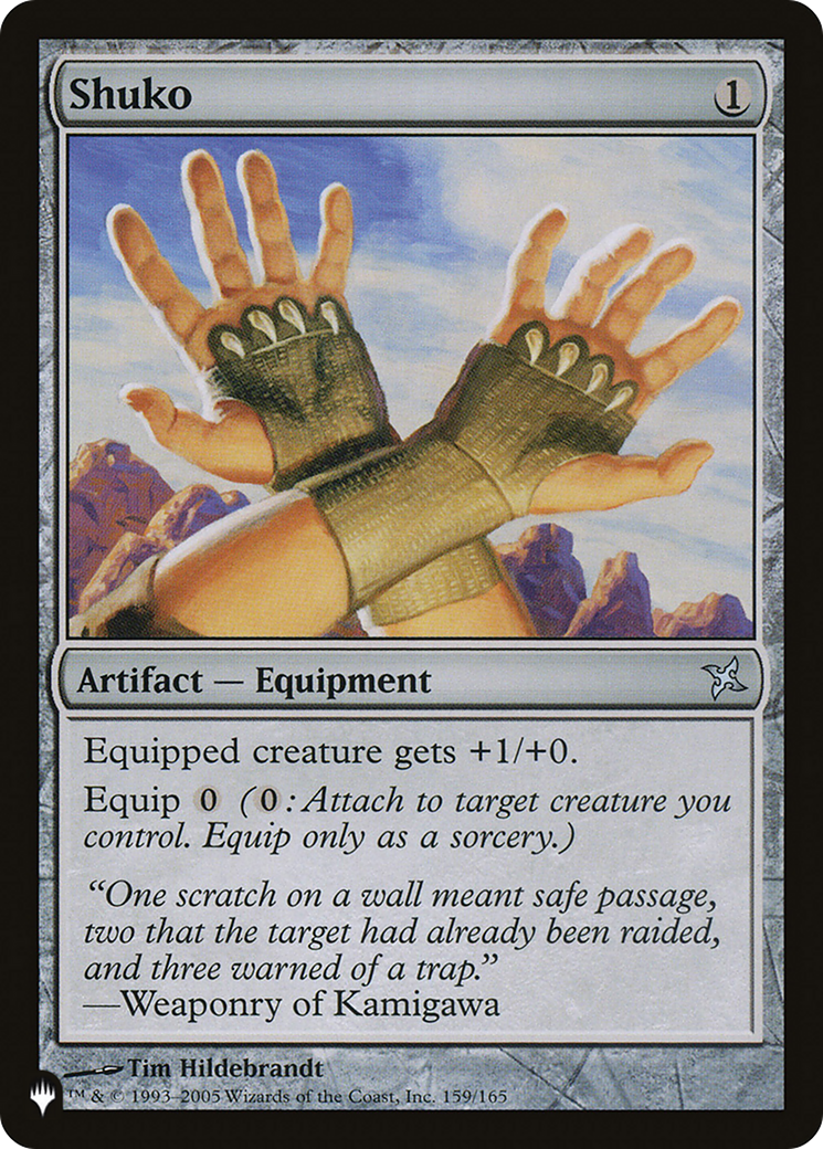 Shuko (LIST-159/165)  - The List
