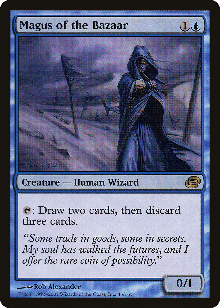 Magus of the Bazaar (PLC-043)  Foil - Planar Chaos