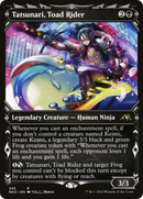 Tatsunari, Toad Rider (Showcase) (NEO-345)  Foil - Kamigawa: Neon Dynasty: (Showcase)
