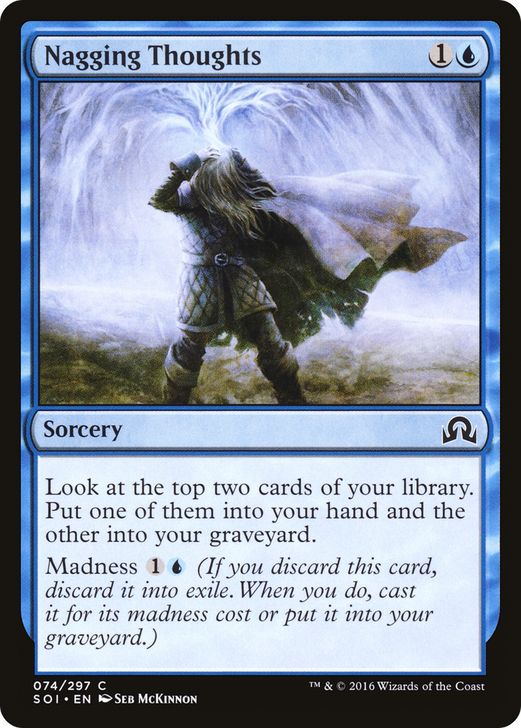 Nagging Thoughts (SOI-074)  Foil - Shadows over Innistrad