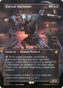 Abyssal Harvester (Borderless) (Mana Foil) (FDN-381)  Foil - Foundations