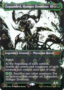 Zopandrel, Hunger Dominus (Showcase) (Step-and-Compleat Foil) (ONE-458)  Foil - Phyrexia: All Will Be One: (Showcase) (Borderless)