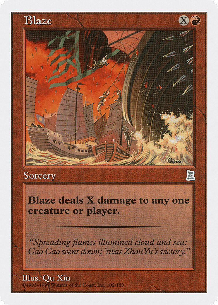 Blaze (PTK-102)  - Portal Three Kingdoms