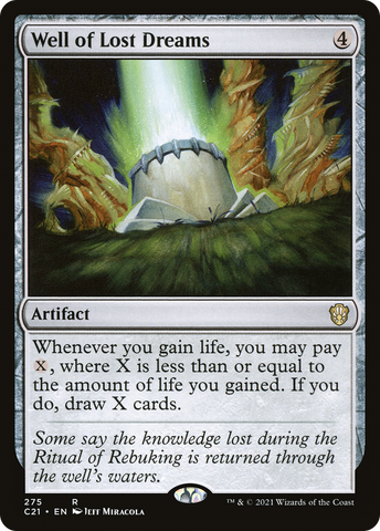 Well of Lost Dreams (C21-275)  - Commander 2021