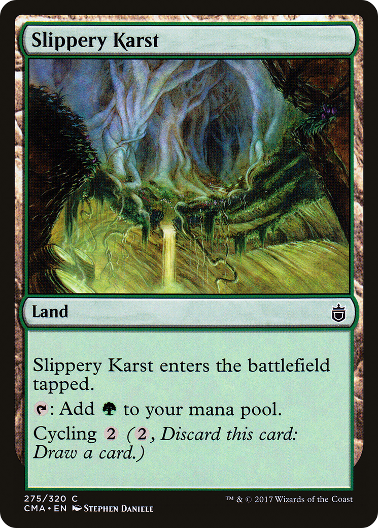Slippery Karst (CMA-275)  - Commander Anthology