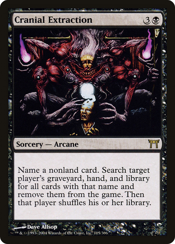 Cranial Extraction (CHK-105)  - Champions of Kamigawa