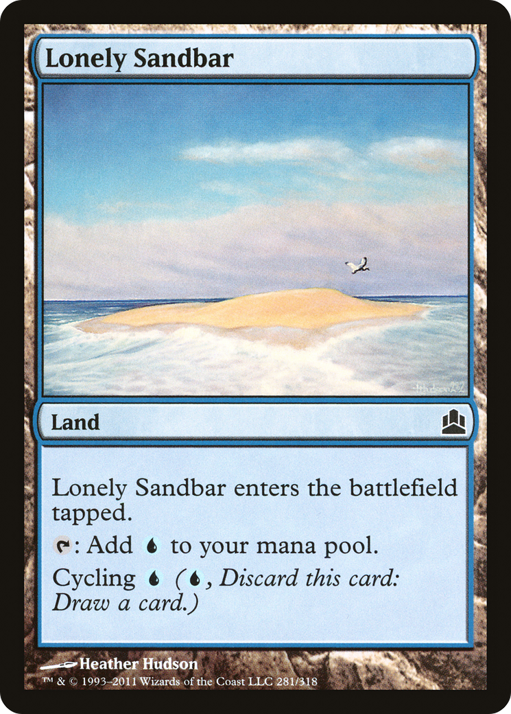 Lonely Sandbar (CMD-281)  - Commander 2011