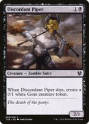 Discordant Piper (THB-088)  Foil - Theros Beyond Death