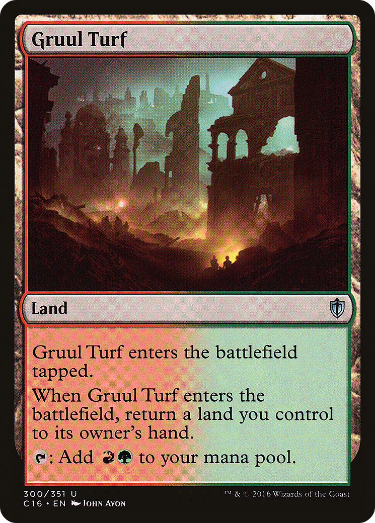 Gruul Turf (C16-300)  - Commander 2016