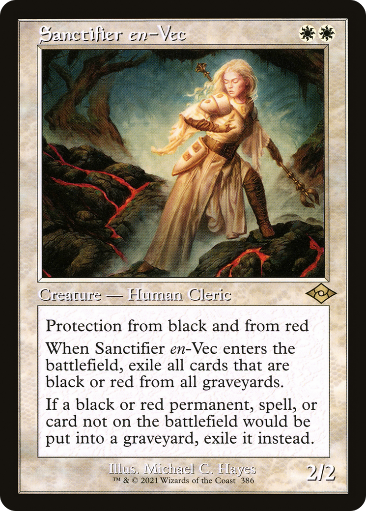 Sanctifier en-Vec (Retro Frame) (MH2-386)  Foil - Modern Horizons 2