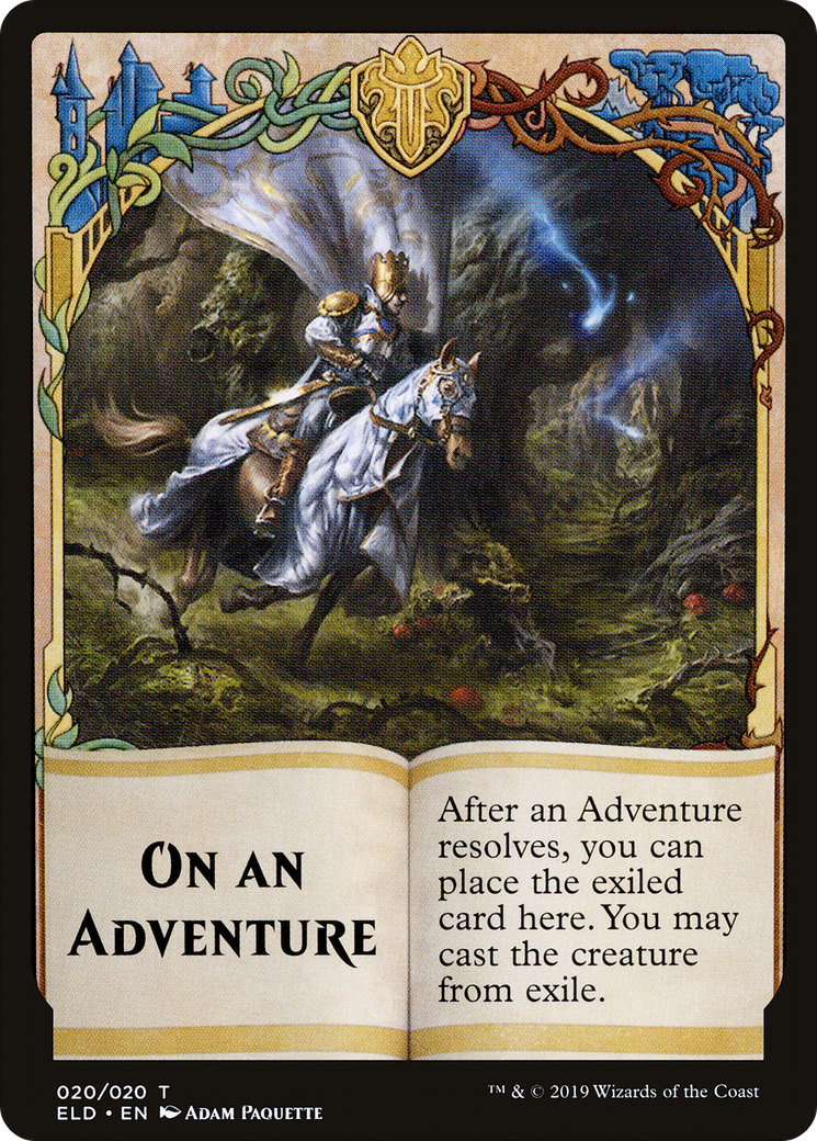 On an Adventure (TELD-020)  - Throne of Eldraine Tokens