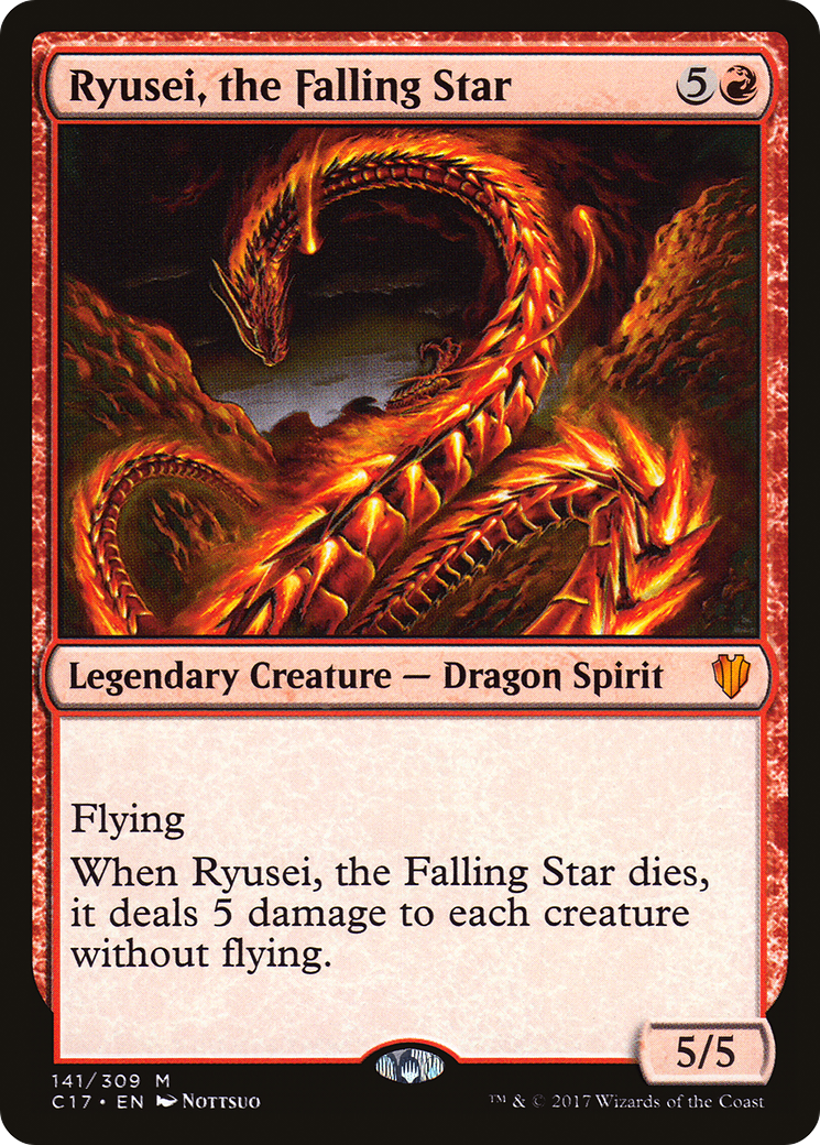 Ryusei, the Falling Star (C17-141)  - Commander 2017