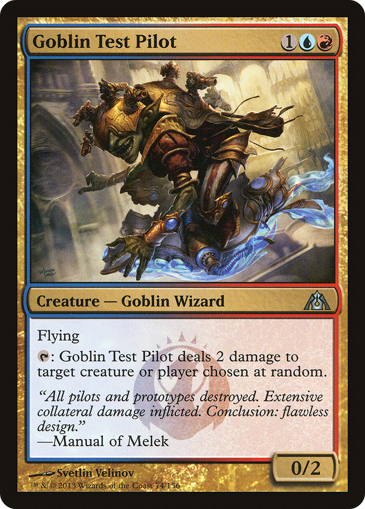 Goblin Test Pilot (DGM-074)  Foil - Dragon's Maze